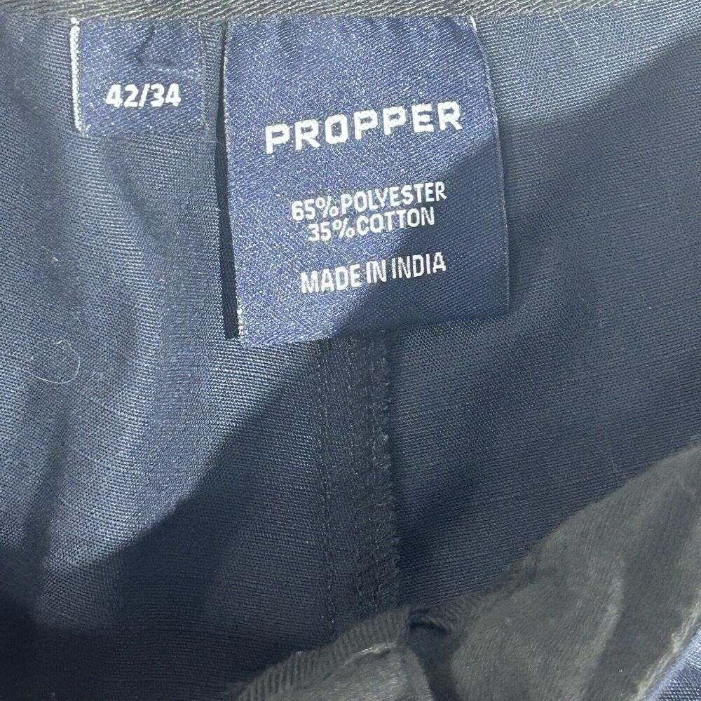 Propper Tactical Pants Men's Uniform Size 42/34 Tactical Cargo Navy Blue - Picture 9 of 11